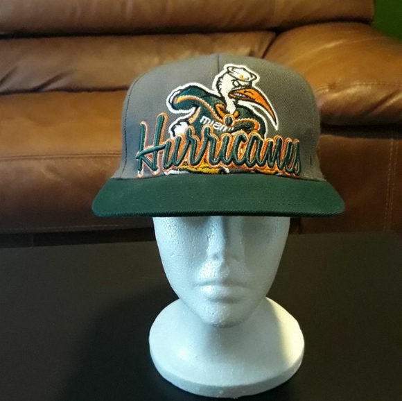 Miami Florida Hurricanes Snapback Hat - Picture 1 of 3